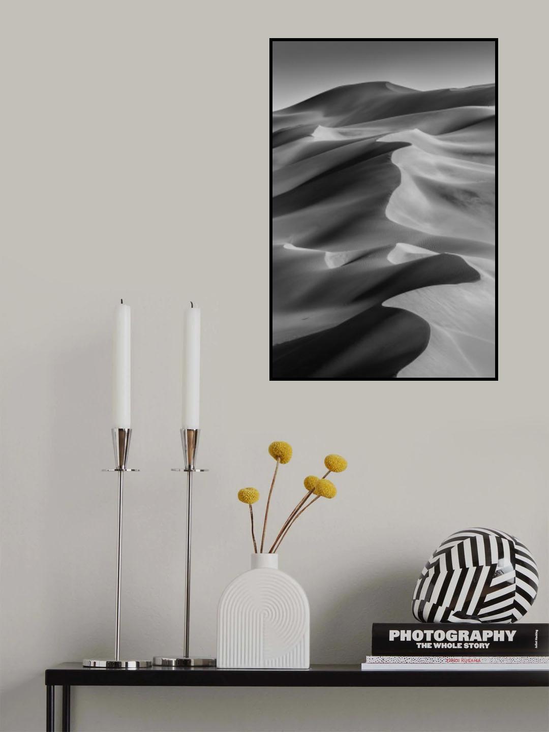 Desert River of Hope Poster och Canvastavla