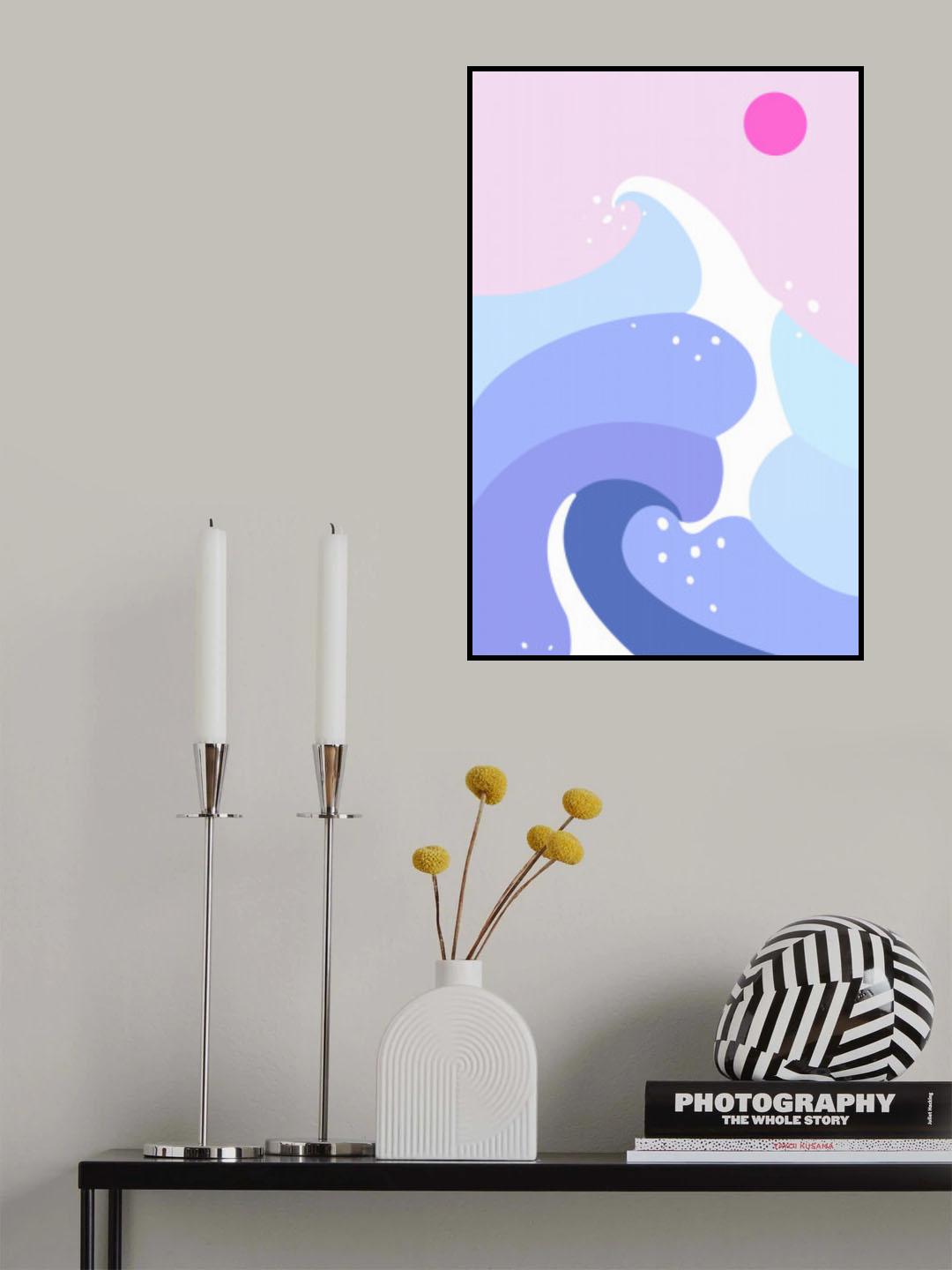 Ocean Waves #2 Poster och Canvastavla