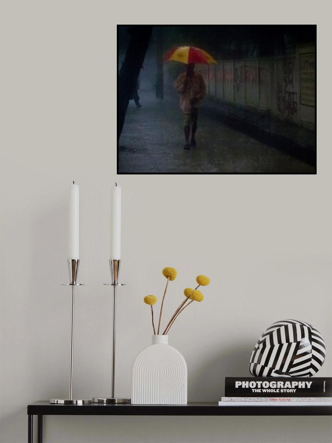 Rainy day Poster och Canvastavla