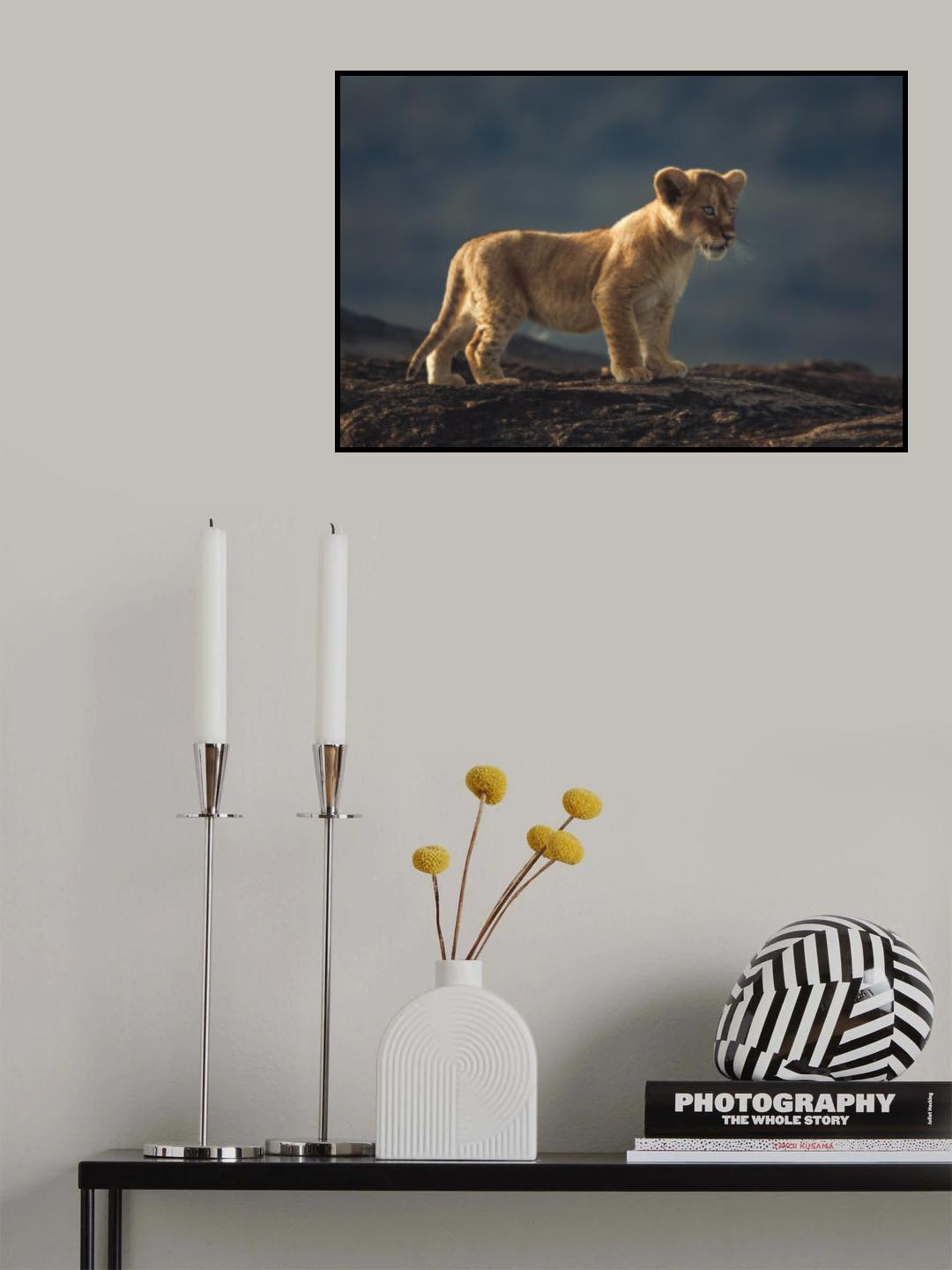 Simba Poster och Canvastavla