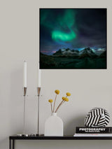Icelandic Lights Poster och Canvastavla