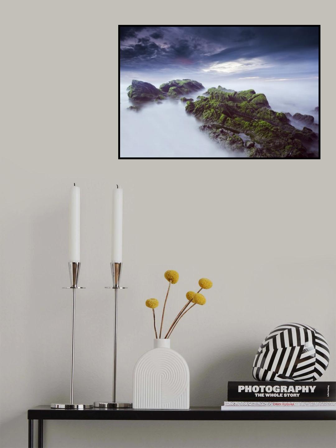 Green Loneliness Poster och Canvastavla