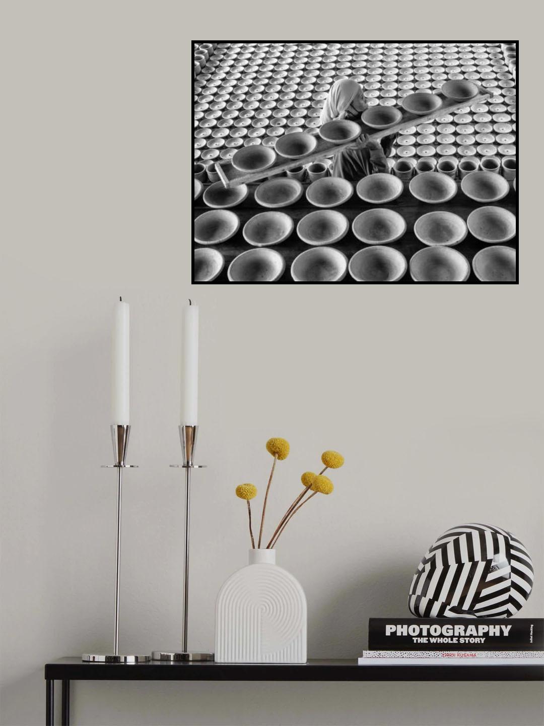 Bring Pottery Poster och Canvastavla