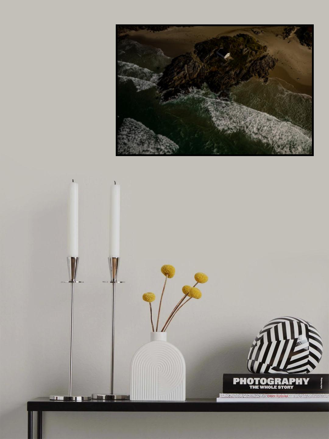 Hellestøstranden - H2 Poster och Canvastavla