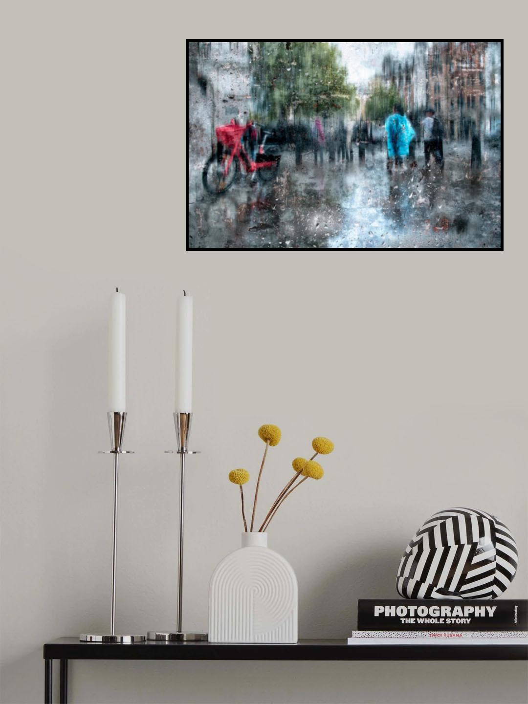 After the rain in London Poster och Canvastavla