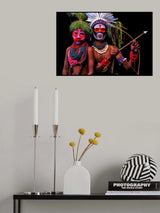 Tribal Portrait 3 Poster och Canvastavla