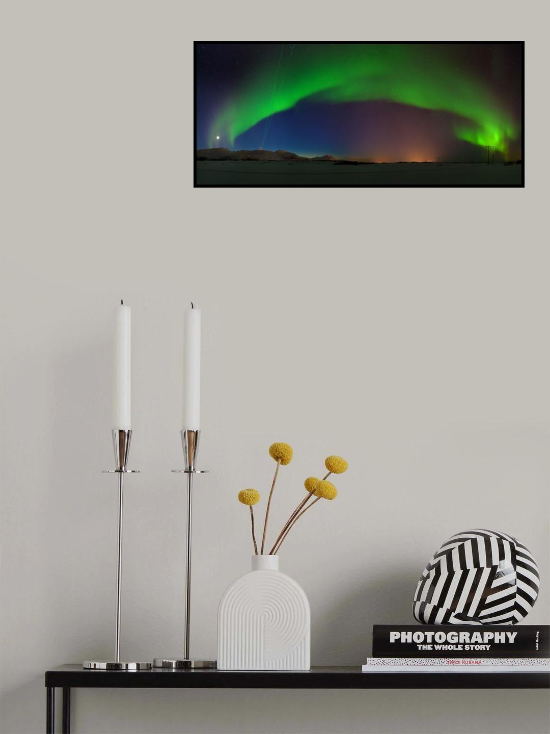 Northern Lights Poster och Canvastavla