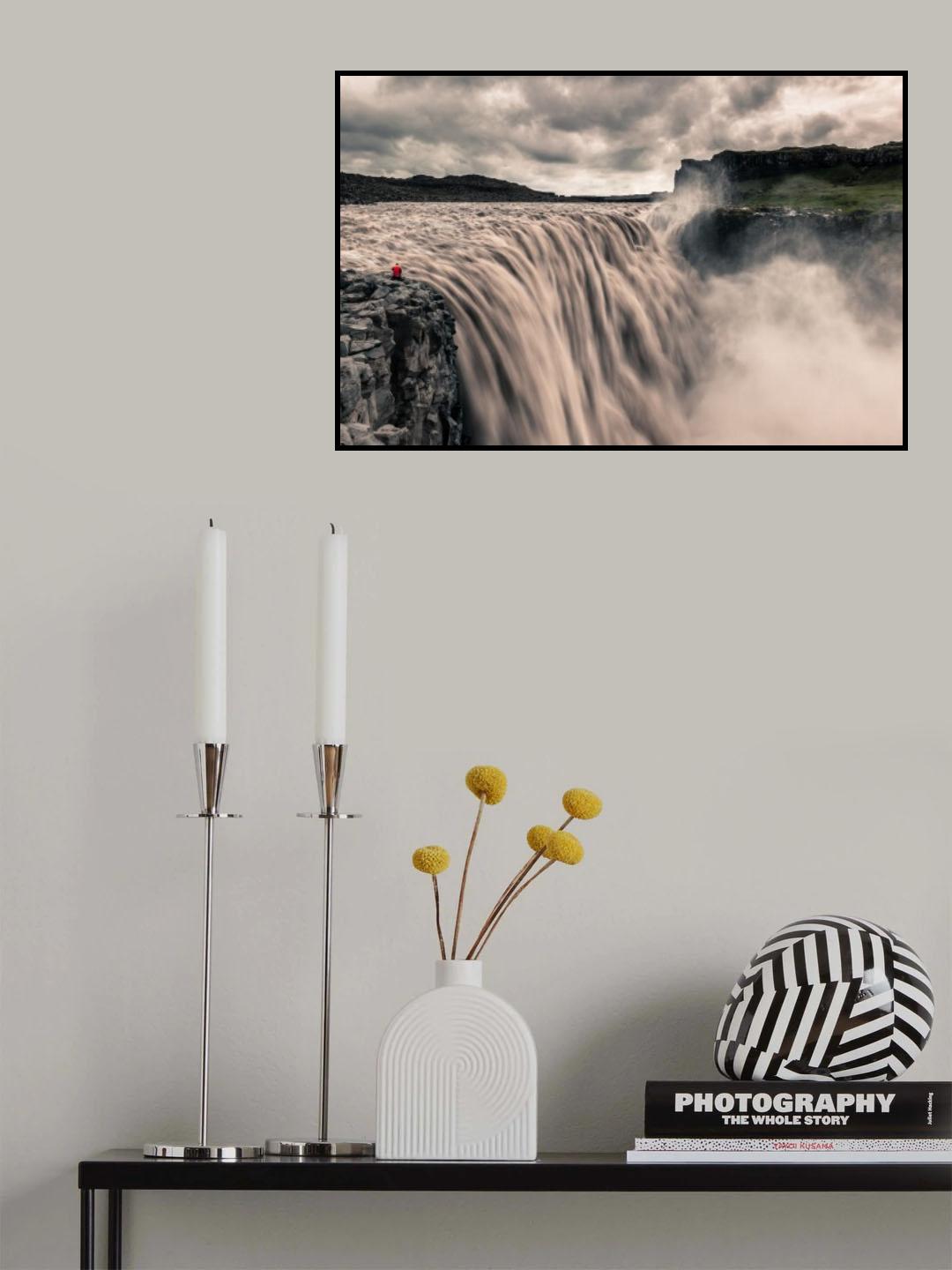 Iceland - Dettifoss Poster och Canvastavla