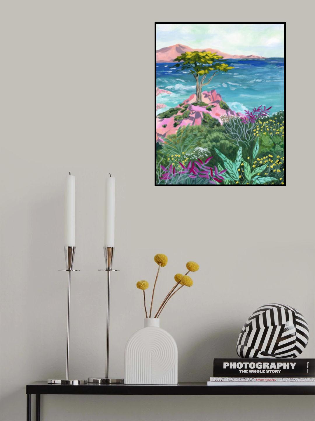 Lone Cypress Poster och Canvastavla