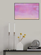 Minimal Abstract Lilac 01 Poster och Canvastavla