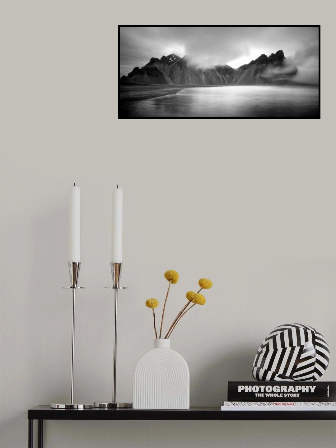 Vestrahorn Poster och Canvastavla