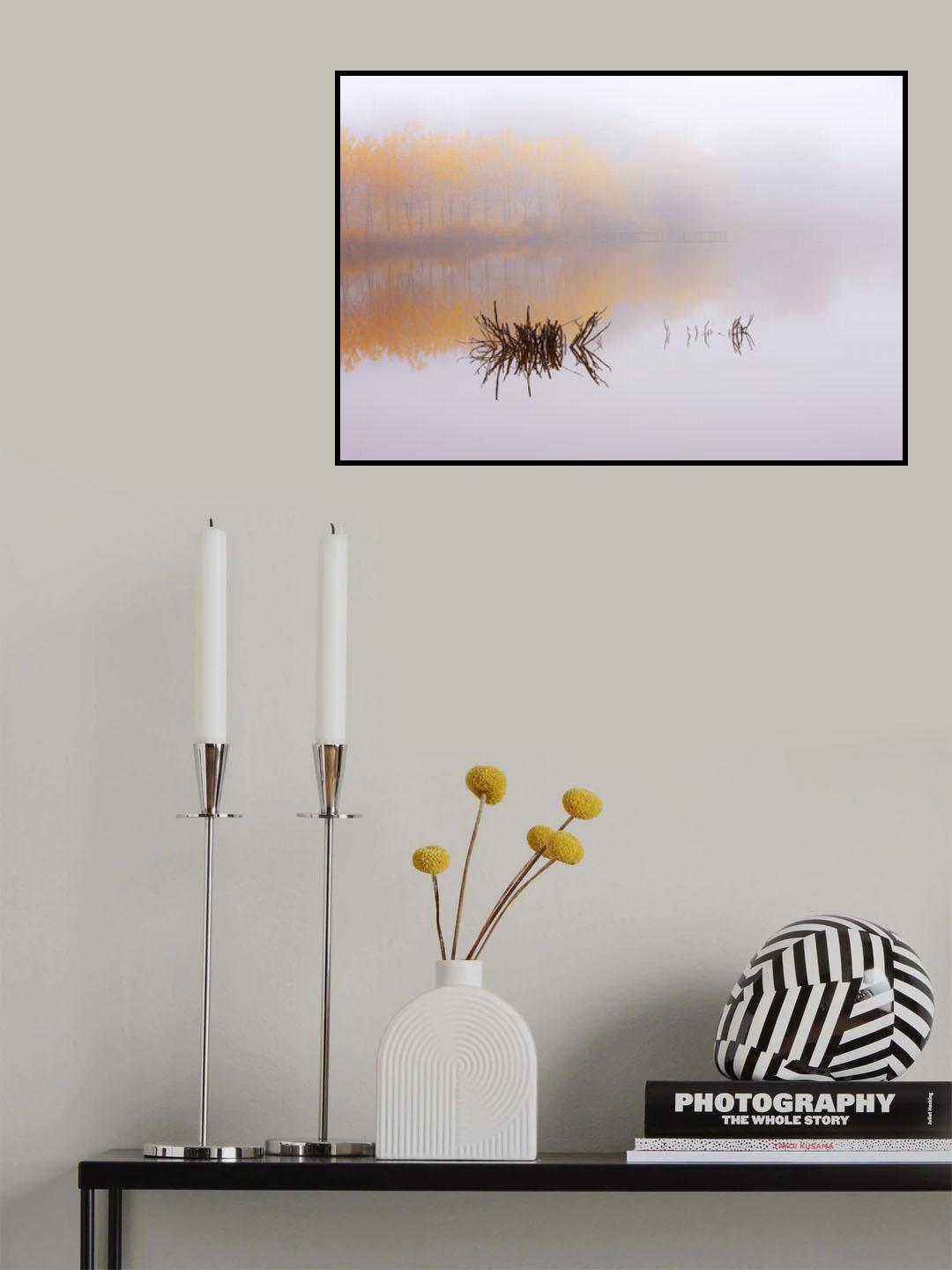The silence of autumn Poster och Canvastavla