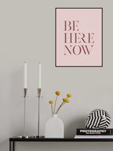 Be Here Now No3 Poster och Canvastavla
