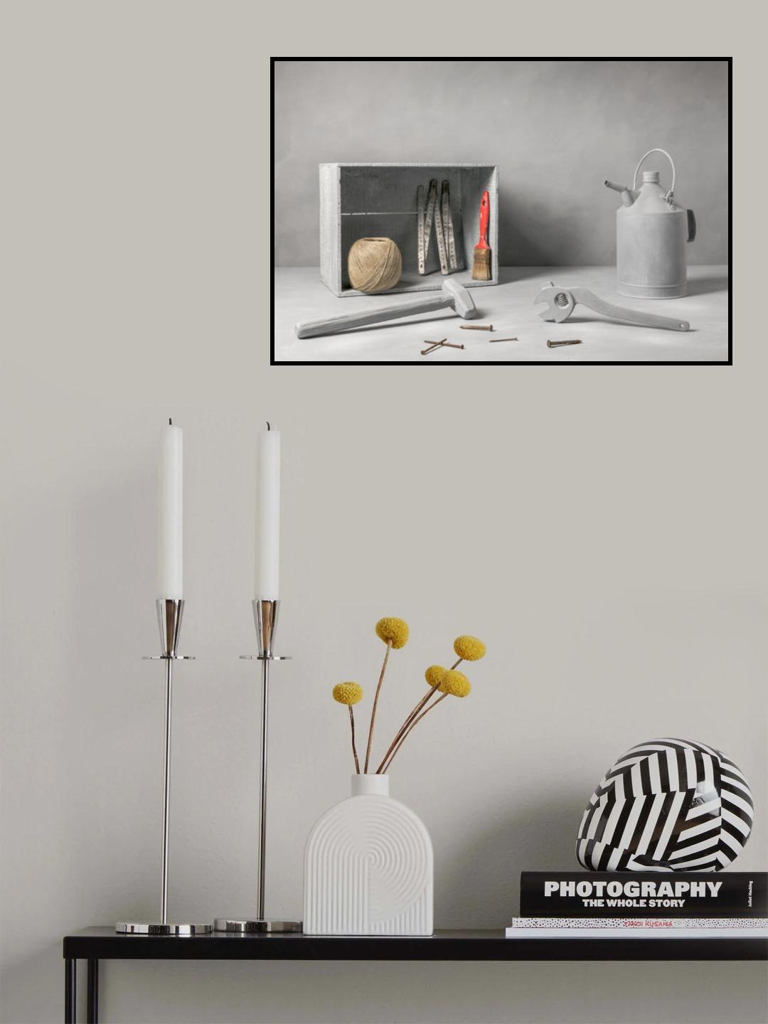 Old tools Poster och Canvastavla