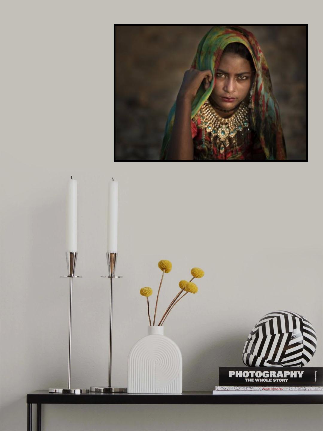 Thoughtful Poster och Canvastavla