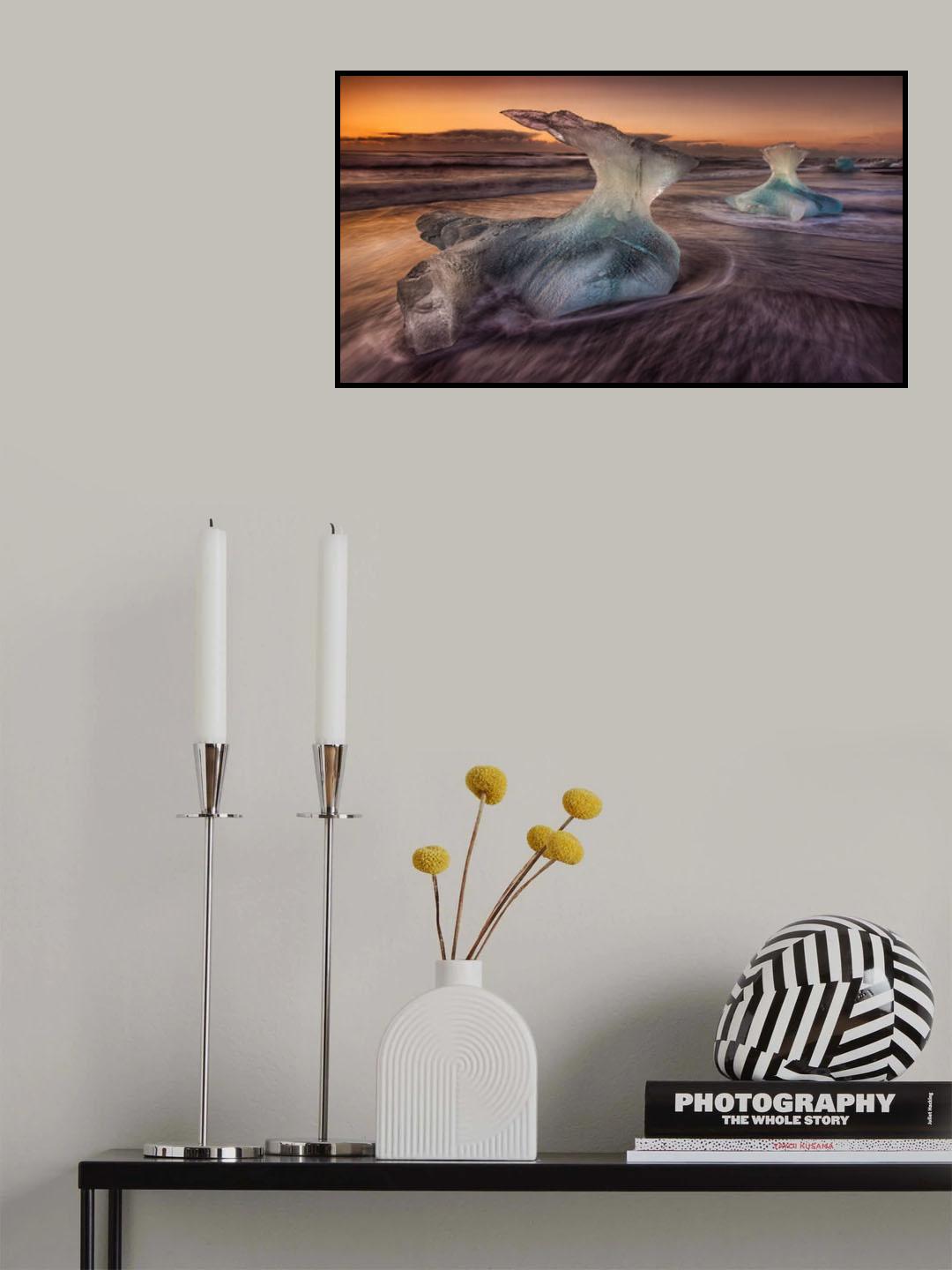 Melting Poster och Canvastavla