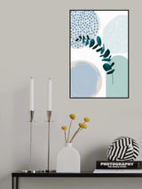 Blue green boho-2 Poster och Canvastavla