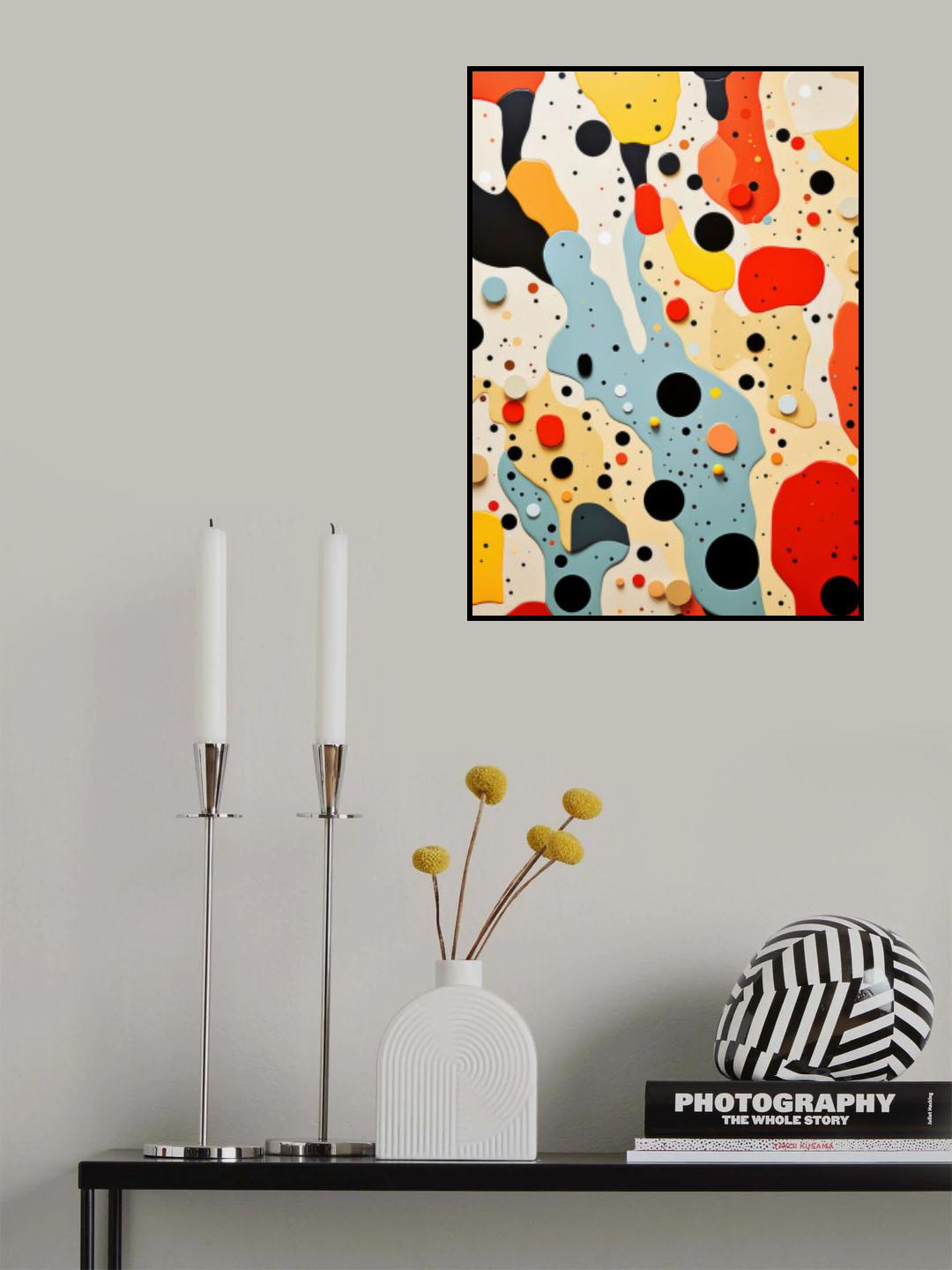 Terrazo pattern art 3 Poster och Canvastavla