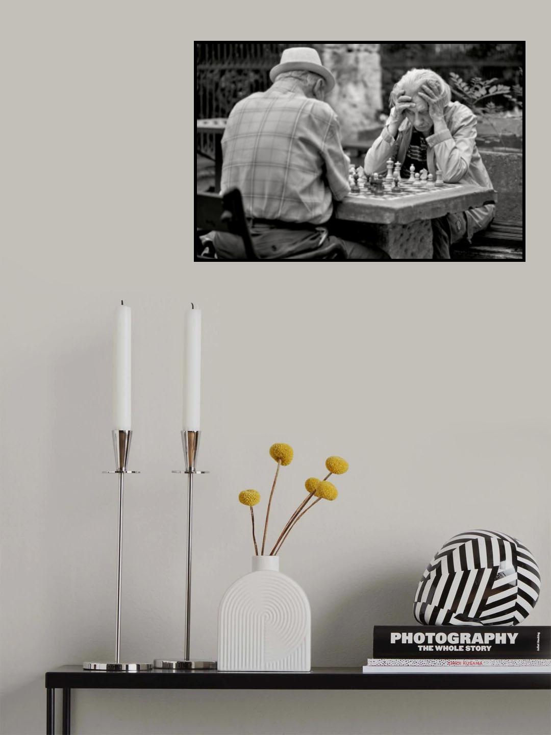 concentration Poster och Canvastavla