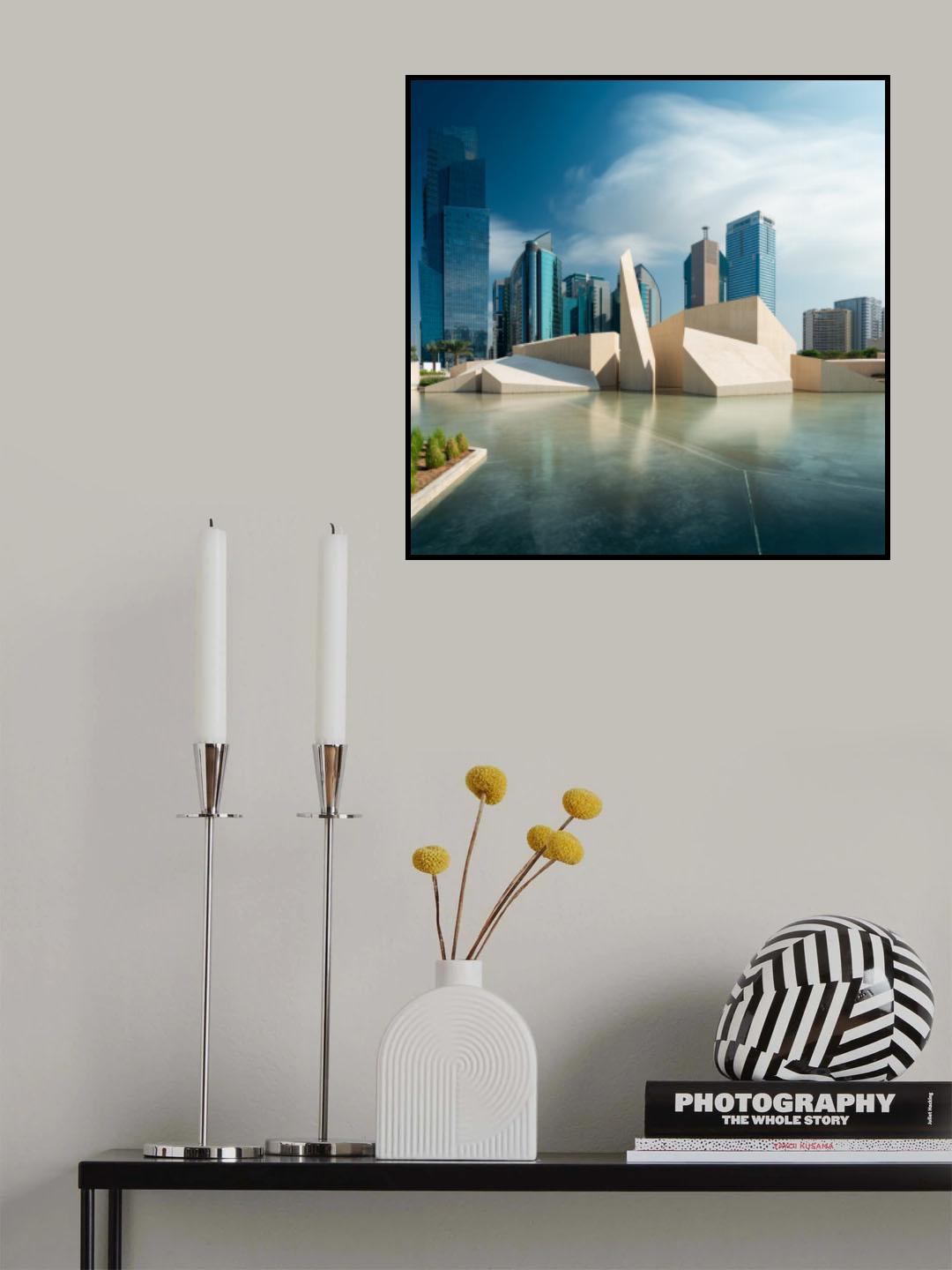 Modern Mosque Architecture Poster och Canvastavla