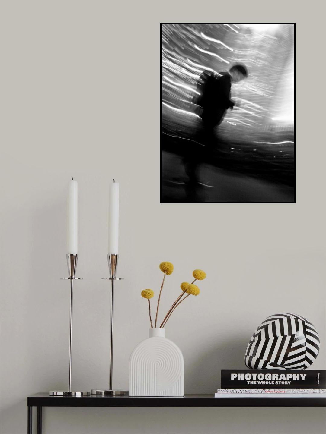 Drifting in the town Poster och Canvastavla
