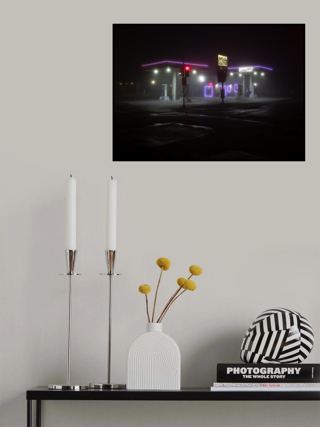 the roxy in purple Poster och Canvastavla