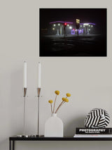 the roxy in purple Poster och Canvastavla