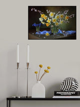Still life with spring flowers Poster och Canvastavla