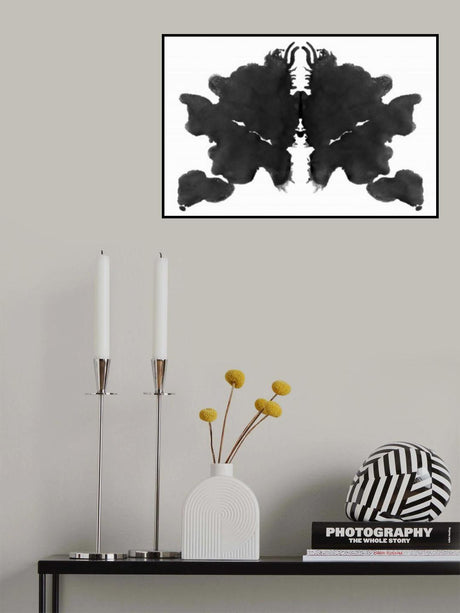 Inkblot 06 Poster och Canvastavla