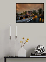 Gold Poster och Canvastavla