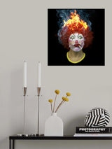 Hot Clown Poster och Canvastavla