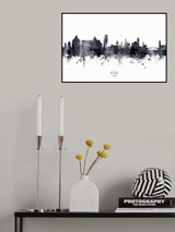 Pisa Italy Skyline Poster och Canvastavla