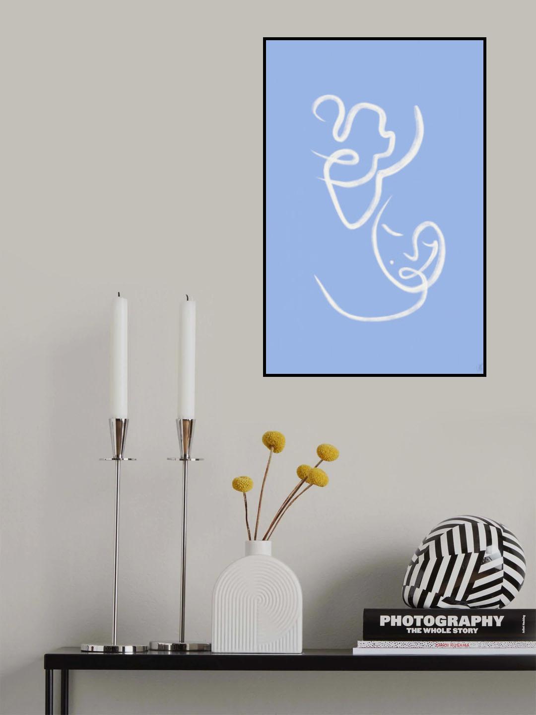 Faces Poster och Canvastavla