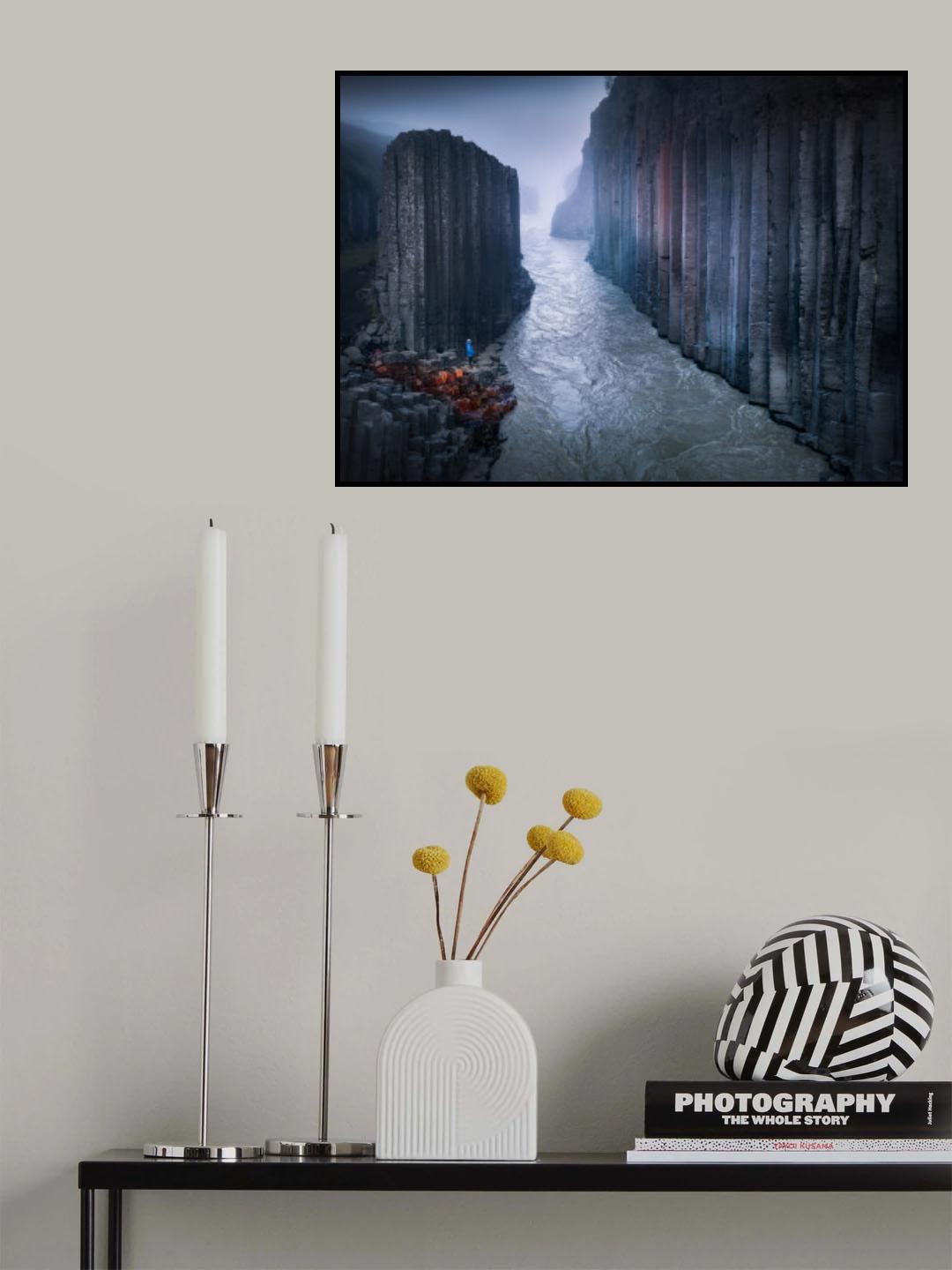 Basalt Canyon Poster och Canvastavla