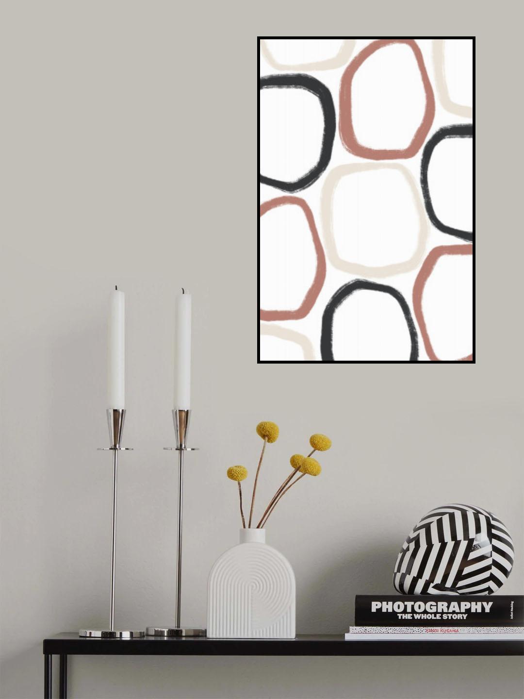 Three Stones - All Over Poster och Canvastavla