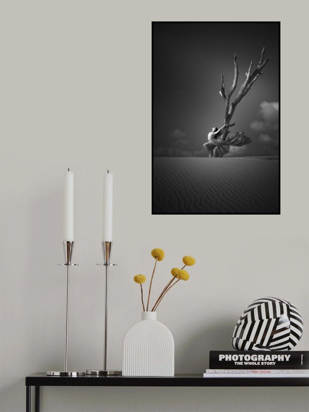 Alone in the sands Poster och Canvastavla