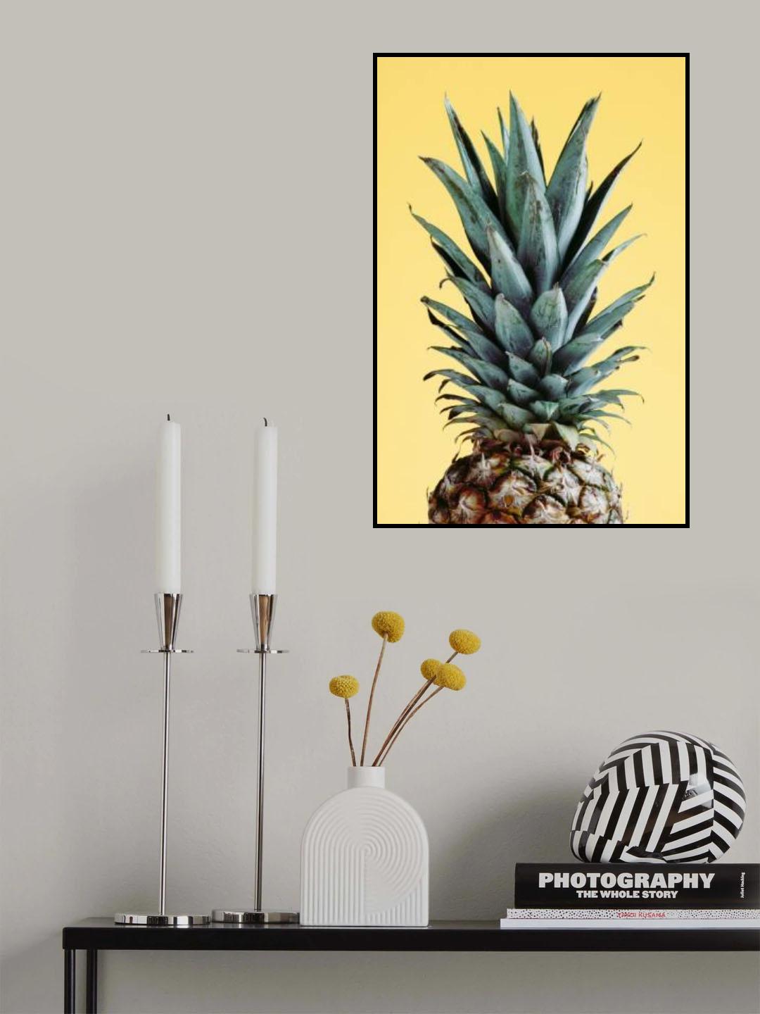 Pineapple Yellow 01 Poster och Canvastavla