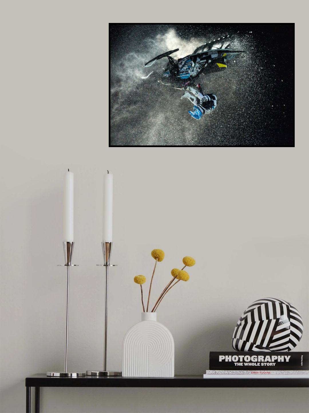Rally Sweden Snowski Show Poster och Canvastavla