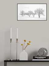 White World Poster och Canvastavla