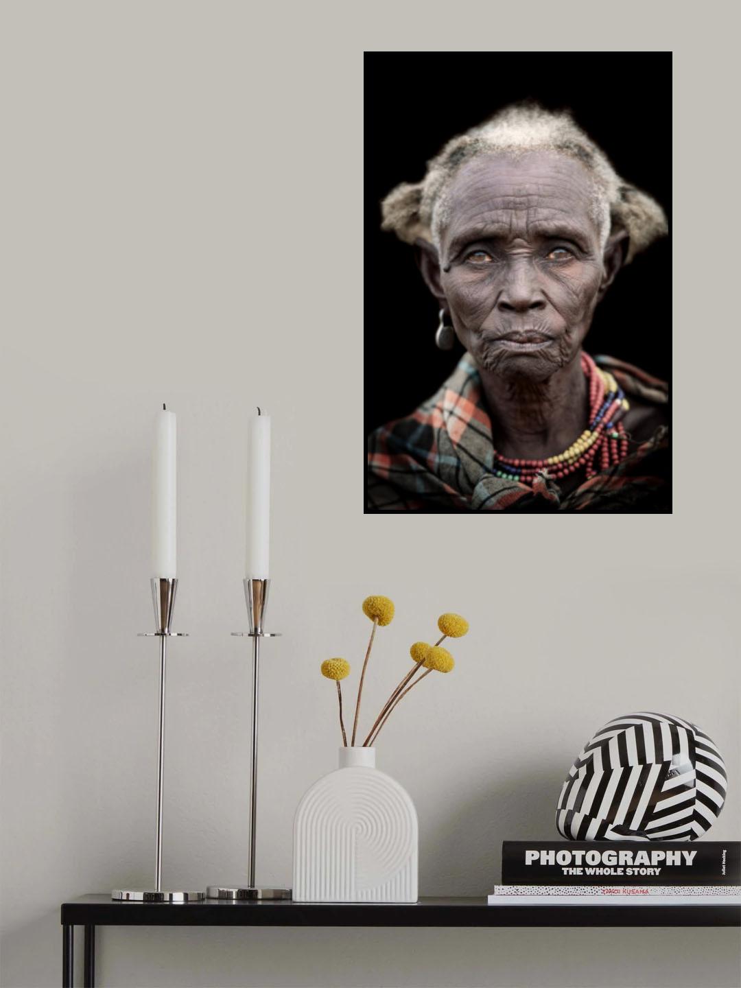 Dassenech woman Poster och Canvastavla