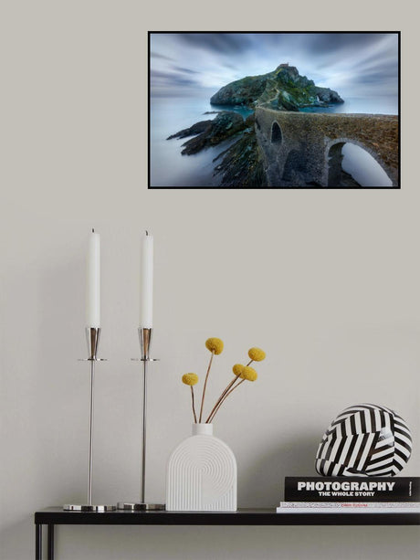 Games of Thrones - Dragonstone Island -San Juan de Gaztelugatxe Poster och Canvastavla