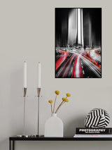 Night flow Poster och Canvastavla