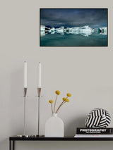Icebergs Poster och Canvastavla