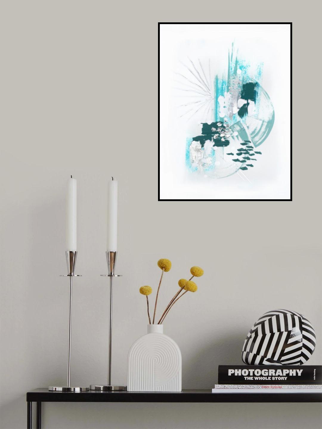 Abstract Mint 2 Poster och Canvastavla