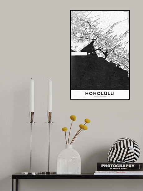Honolulu Poster och Canvastavla