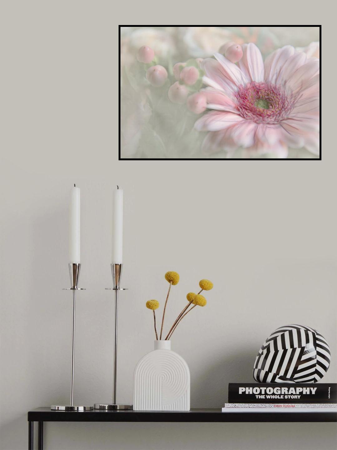 Flowering Happiness Poster och Canvastavla