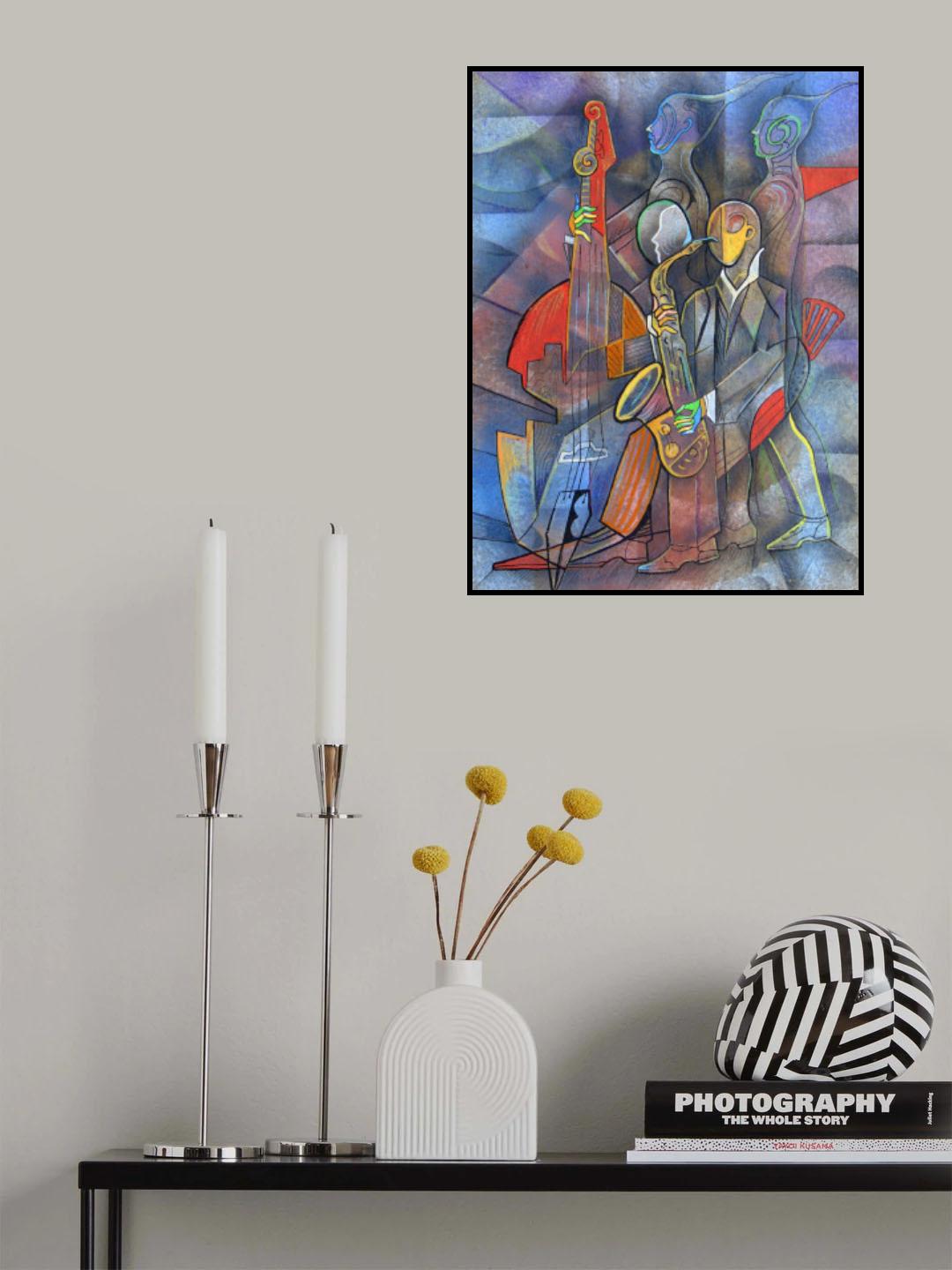 Jazz Outsider Poster och Canvastavla