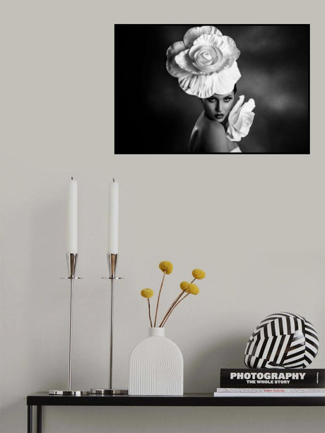 Queen of flowers Poster och Canvastavla