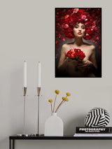 Red roses Poster och Canvastavla