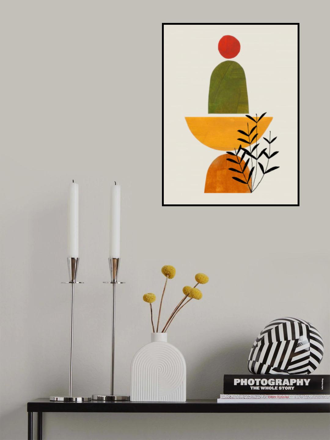 Banana Garden Poster och Canvastavla